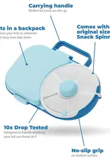 Göbe Göbe Lunchbox met Snack Spinner - Blueberry  Blauw