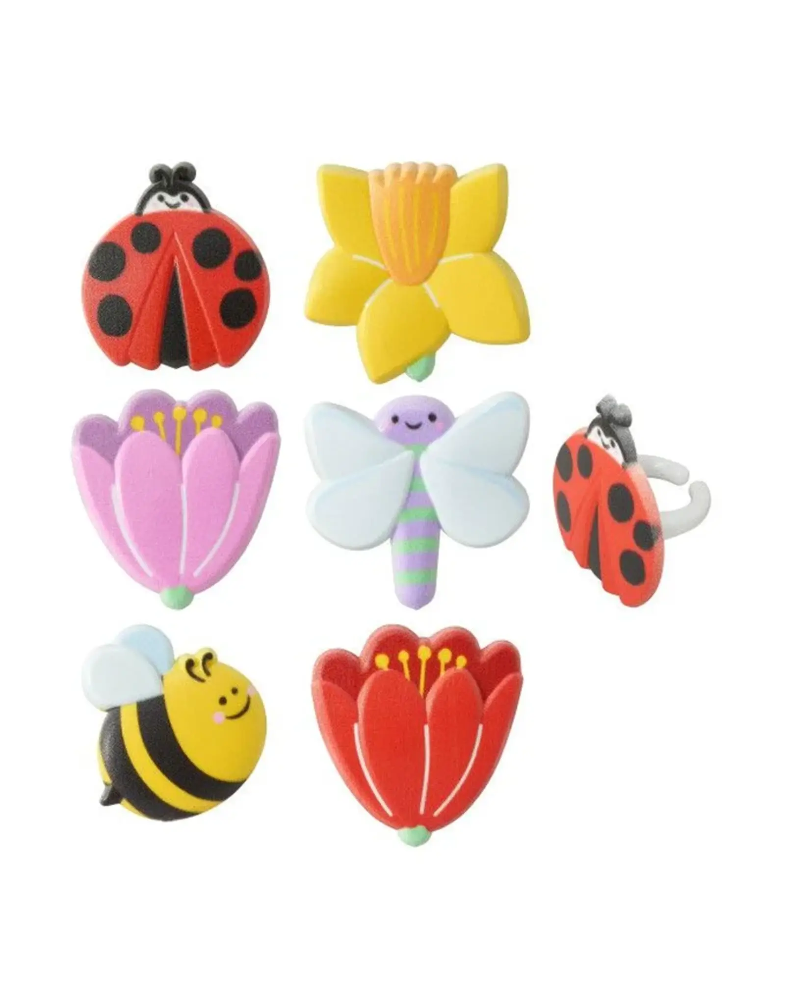 Bento ringen Lente - set van 6