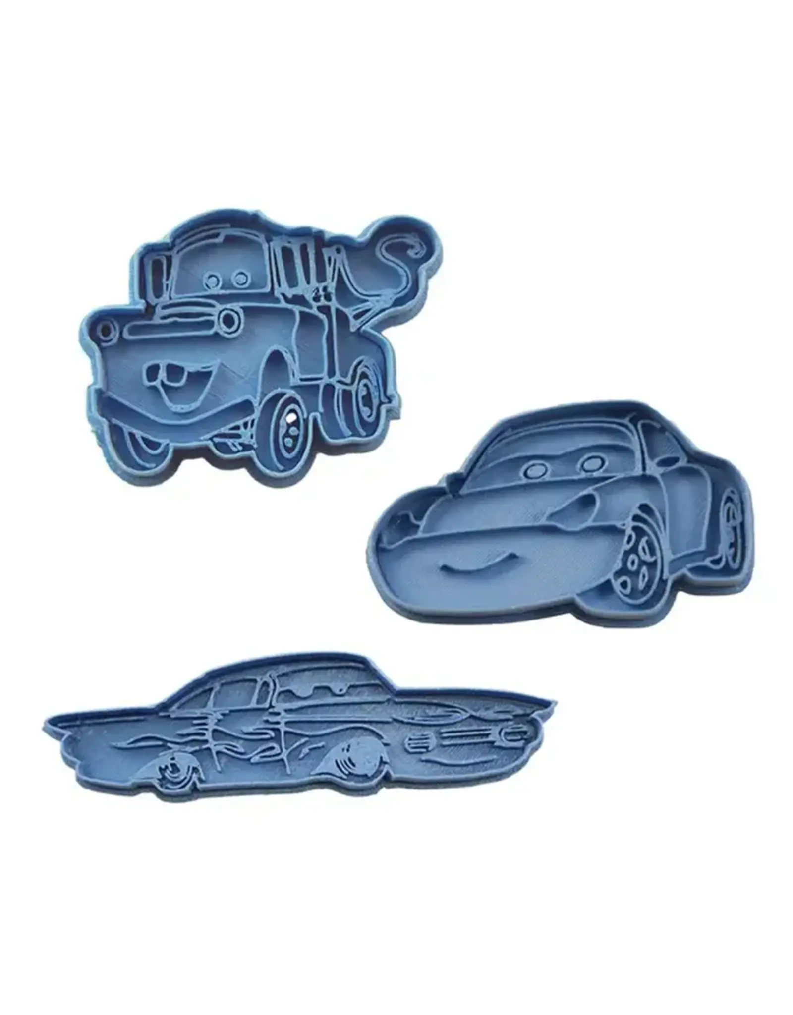 3D cutters Uitsteker Cars set 1