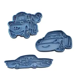 3D cutters Uitsteker Cars set 1