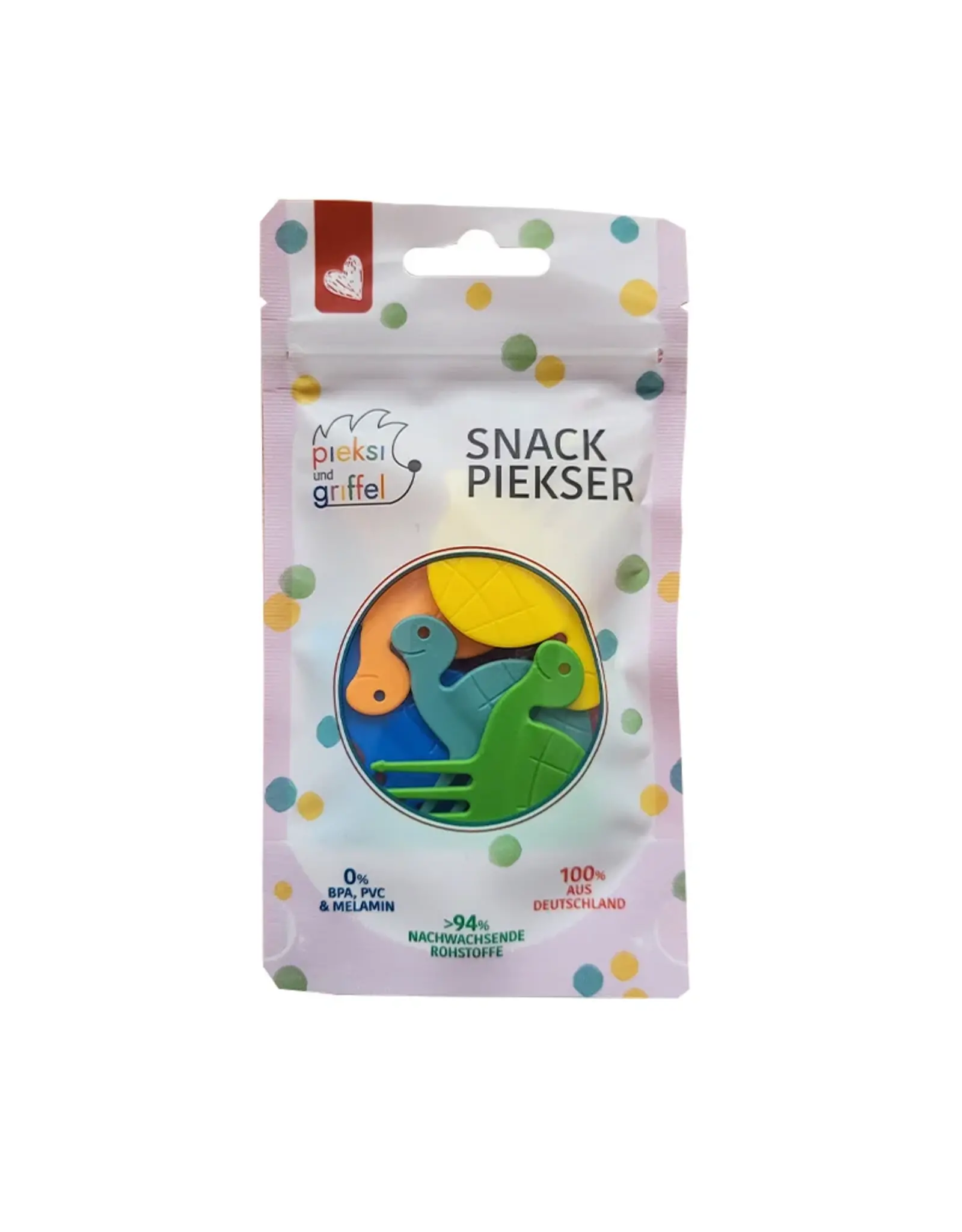 Pieksi und Griffel Prikkers Piekse Regenboog Schildpadden - Set van 7