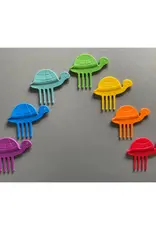 Pieksi und Griffel Prikkers Piekse Regenboog Schildpadden - Set van 7