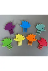 Pieksi und Griffel Prikkers Piekse Regenboog Egels - Set van 7