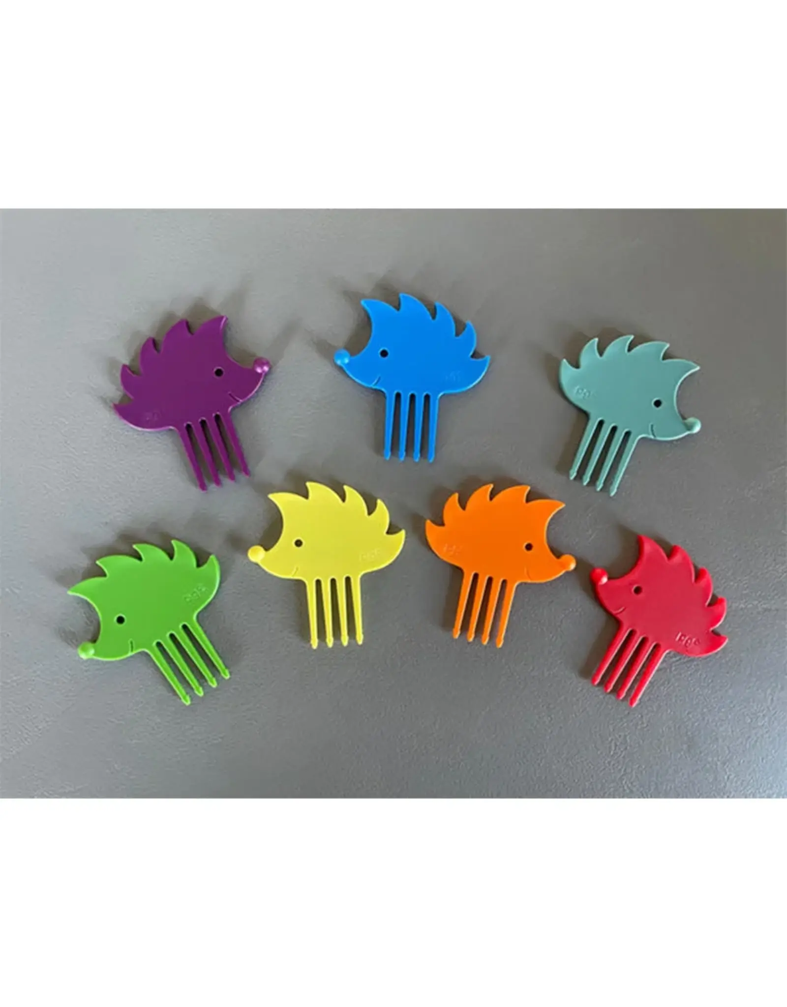 Pieksi und Griffel Prikkers Piekse Regenboog Egels - Set van 7