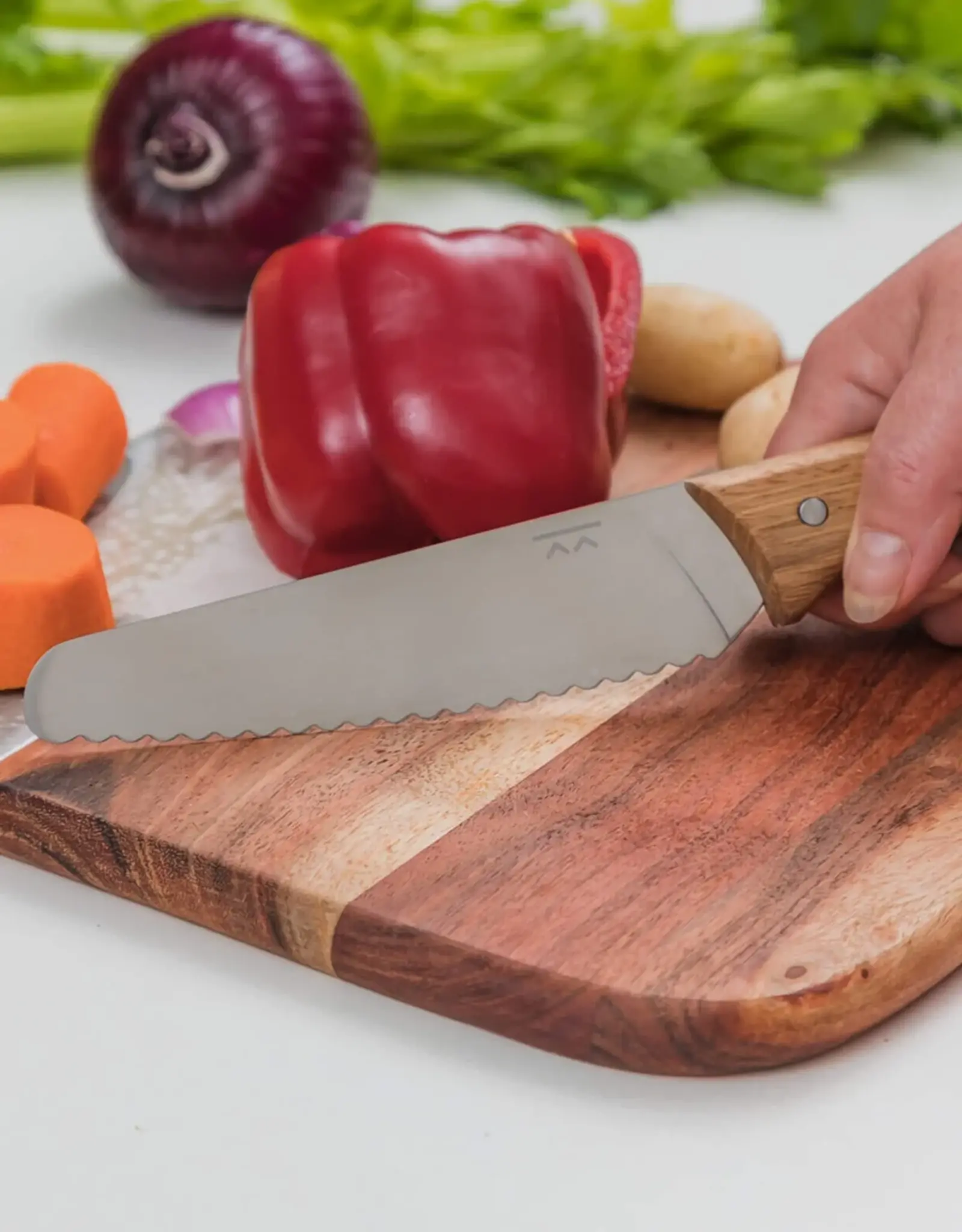 Kiddikutter KandoKutter veilig mes voor volwassenen - Hout