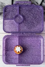 LEKKABOX Lekkabox Glamour - Lunchbox met 4 vakken - Paars