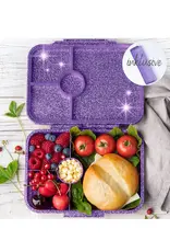 LEKKABOX Lekkabox Glamour lunchbox 4 vakken - Paars