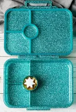 LEKKABOX Lekkabox Glamour - Lunchbox met 4 vakken - Aqua