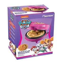 Bestron Wafelijzer Paw Patrol Roze