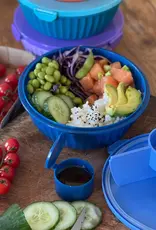 Yumbox Yumbox Poke Bowl 3 vakken Hawaii Blue