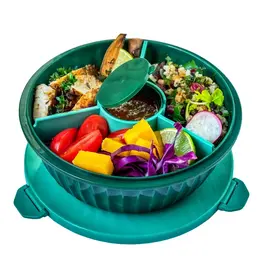 Yumbox Poke Bowl 3 vakken Kale Green