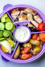 Yumbox Yumbox Poke Bowl 3 vakken Maui Purple