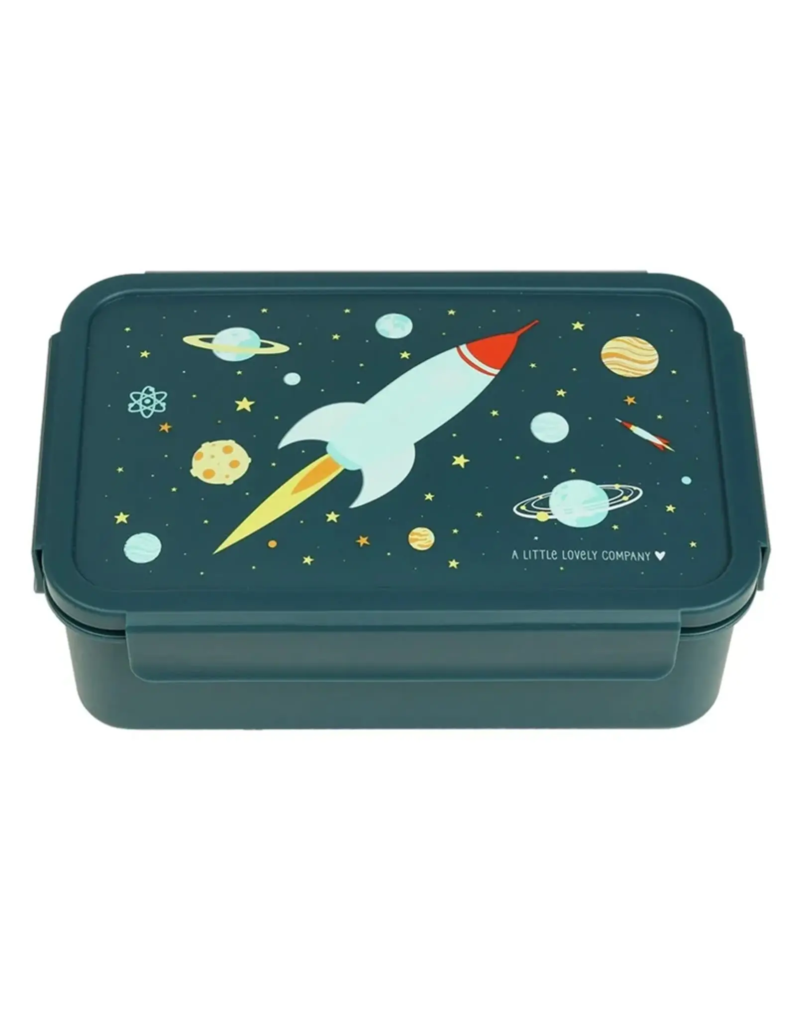 A Little Lovely Company Bento Lunchbox - Space