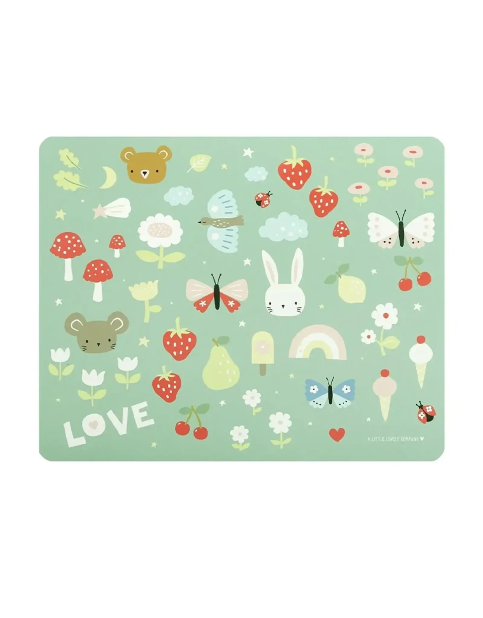 A Little Lovely Company Placemat - Joy