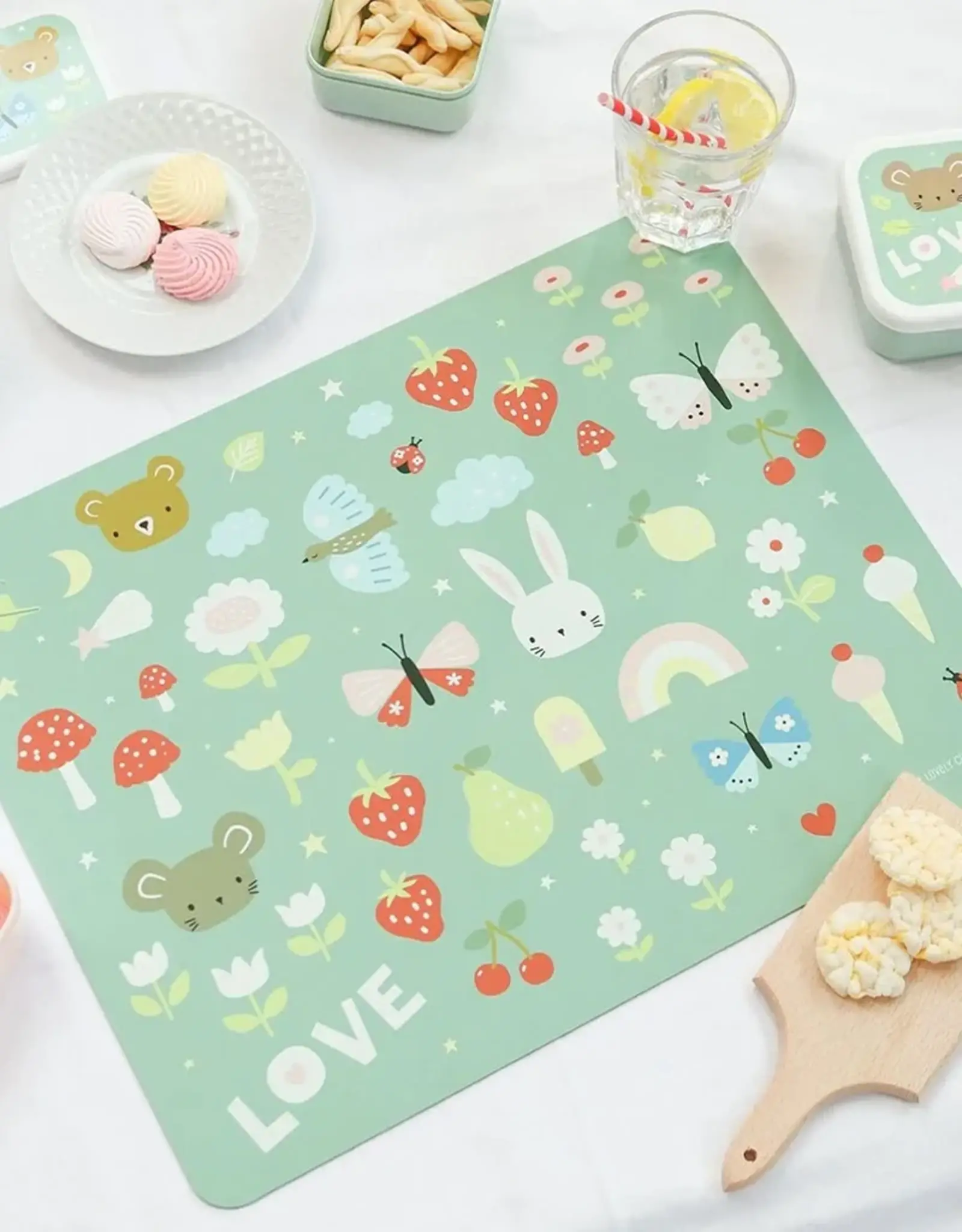 A Little Lovely Company Placemat - Joy