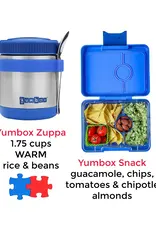 Yumbox Yumbox Snack 3-vakken - Surf Blue (Rocket)