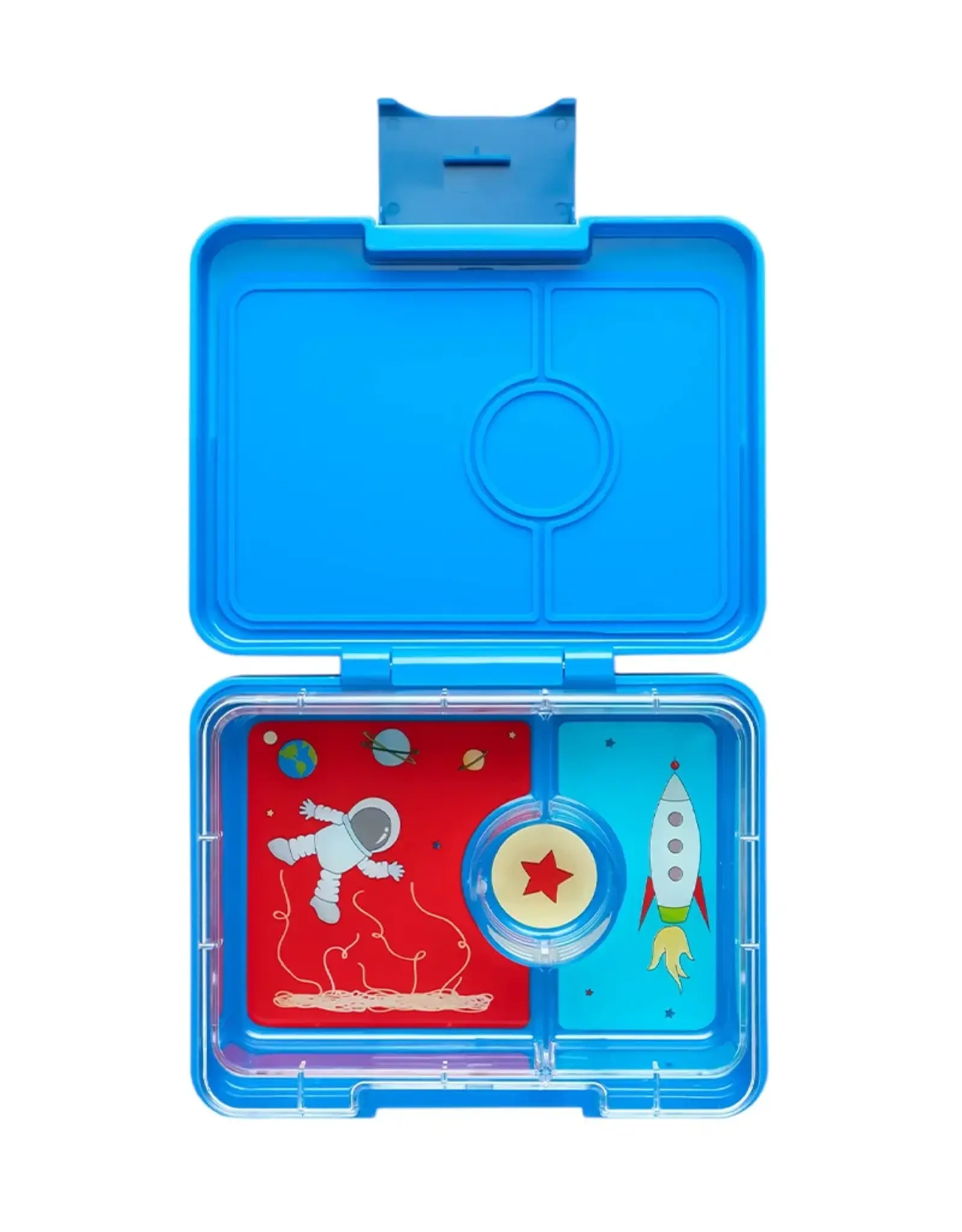 Yumbox Yumbox Snack 3-vakken - Surf Blue (Rocket)