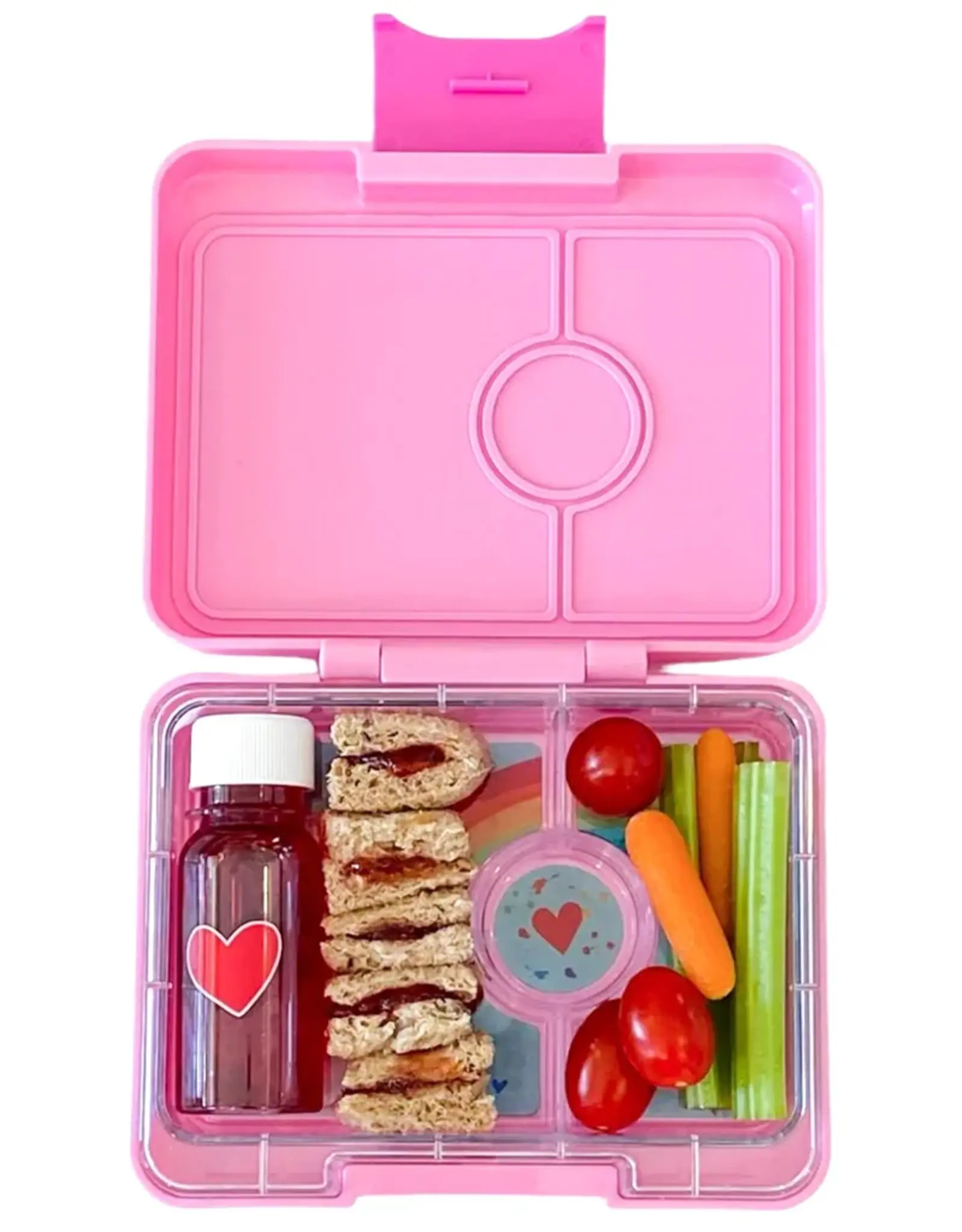 Yumbox Yumbox Snack 3-vakken - Power Pink (Rainbow)