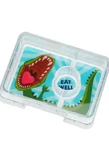 Yumbox Yumbox Snack 3-vakken - Jurassic Green (Dinosaur)