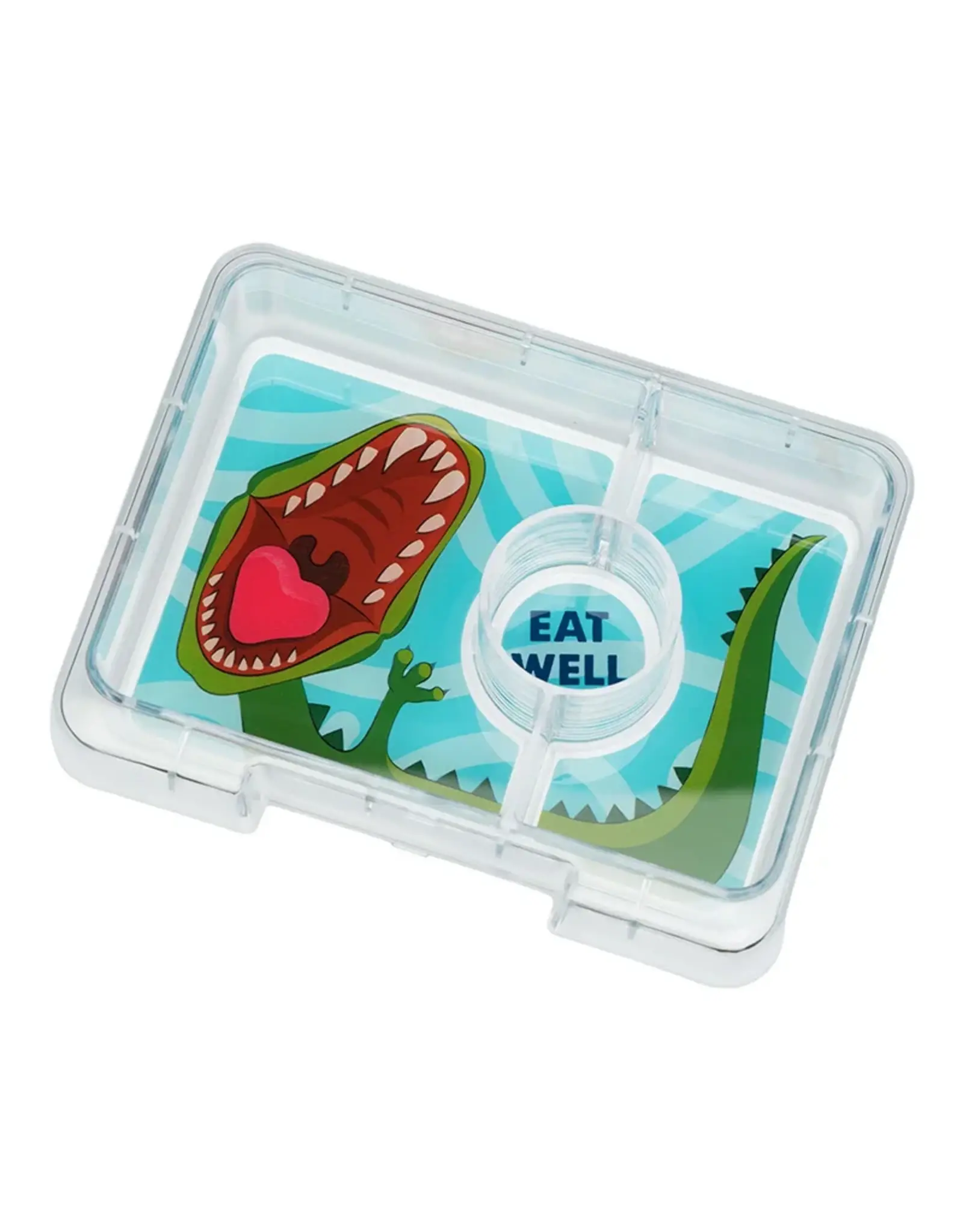 Yumbox Yumbox Snack 3-vakken - Jurassic Green (Dinosaur)