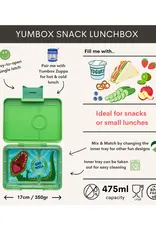 Yumbox Yumbox Snack 3-vakken - Jurassic Green (Dinosaur)