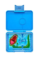 Yumbox Yumbox Snack 3-vakken - Surf Blue (Dinosaur)