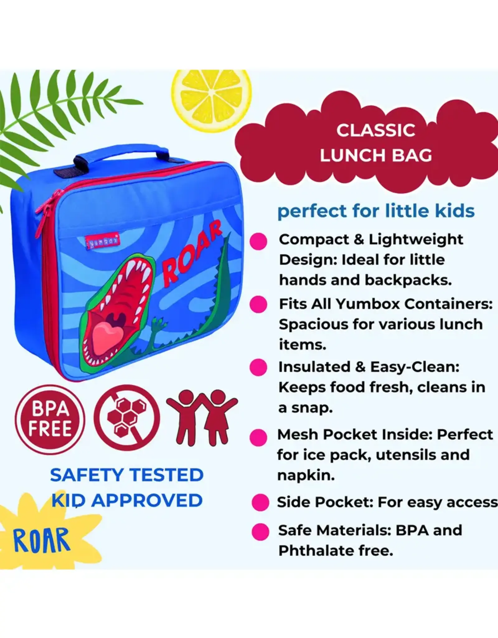 Yumbox Yumbox Classic lunch bag - Dino