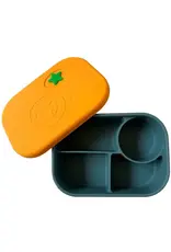 Pick Plates Pick Box Bento - Siliconen lunchbox met 4 vakken - geel