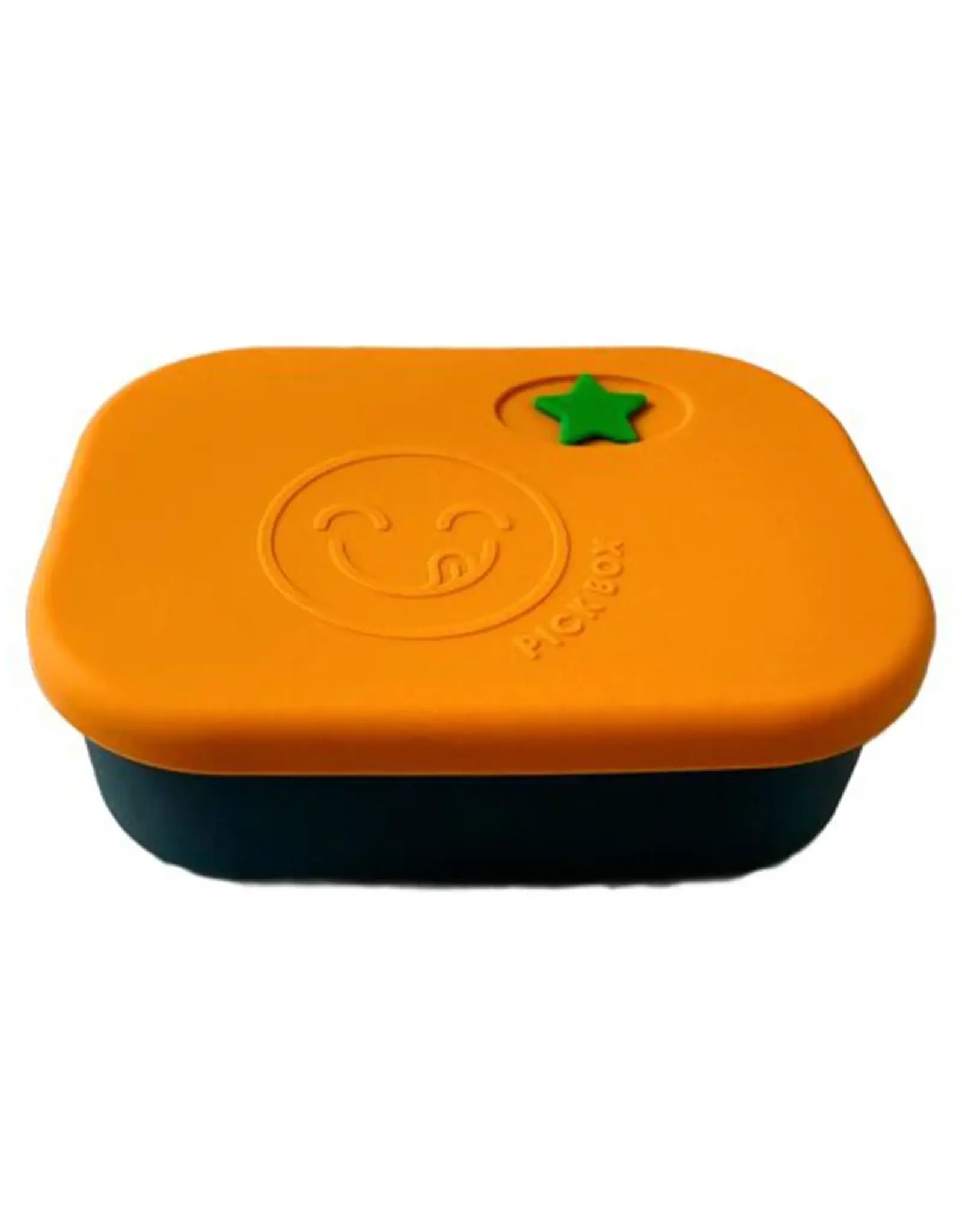 Pick Plates Pick Box Bento - Siliconen lunchbox met 4 vakken - geel