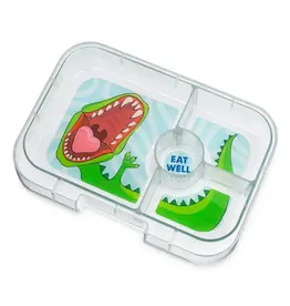 Yumbox Yumbox Panino 4-vakken TRAY Dinosaur