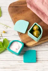 LEKKABOX Lekkabox Siliconen Dippotjes 40ml (set van 2) - Ocean