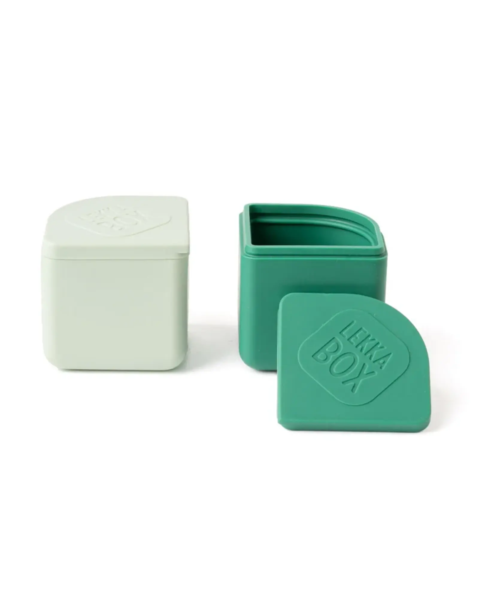 LEKKABOX Lekkabox Siliconen Dippotjes 40ml (set van 2) - Forest