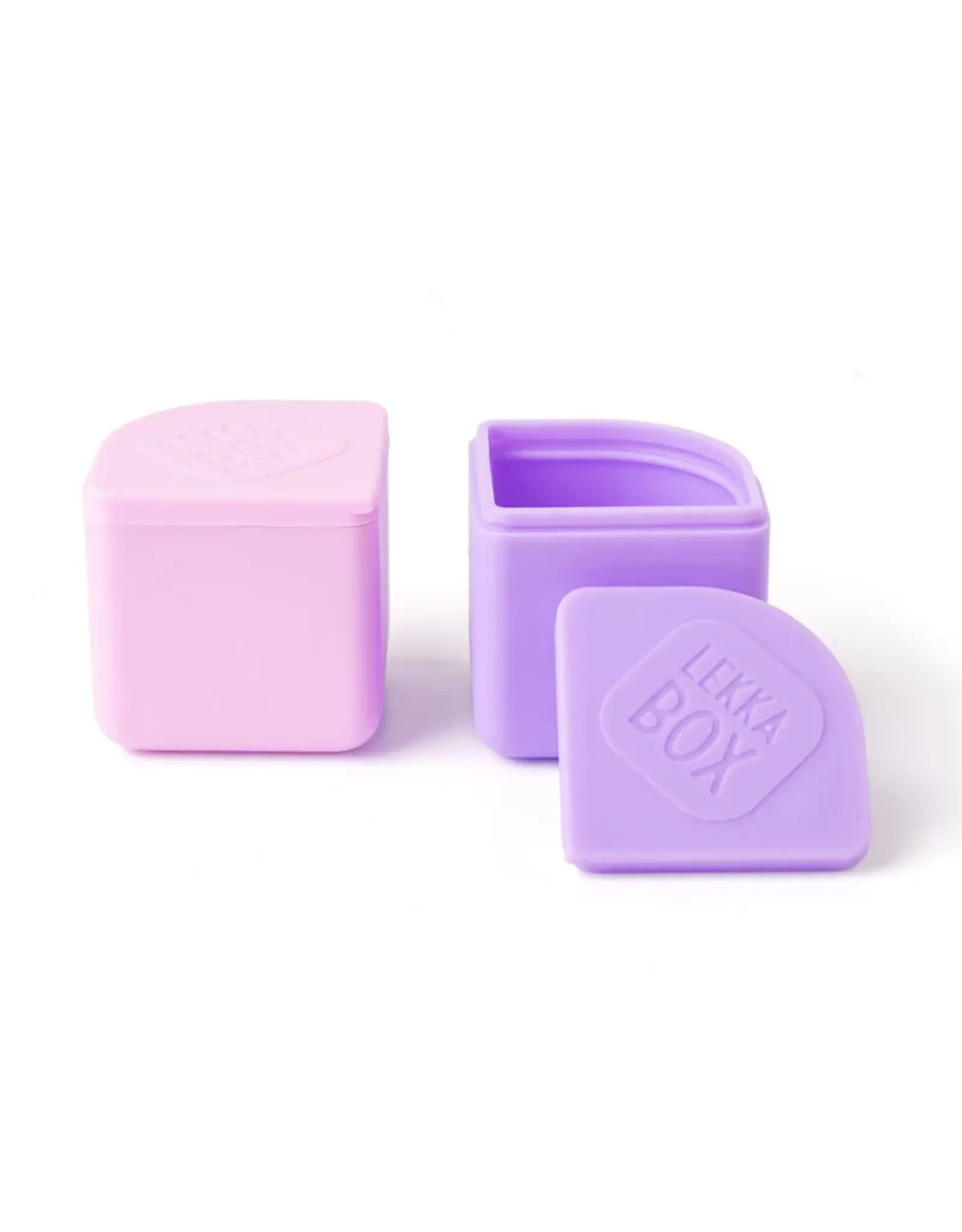 LEKKABOX Lekkabox Siliconen Dippotjes 40ml (set van 2) - Lavender