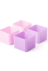 LEKKABOX Silicone Bento cups - set 4 - Lavender