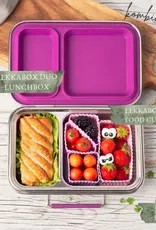 LEKKABOX Silicone Bento cups - set 4 - Lavender