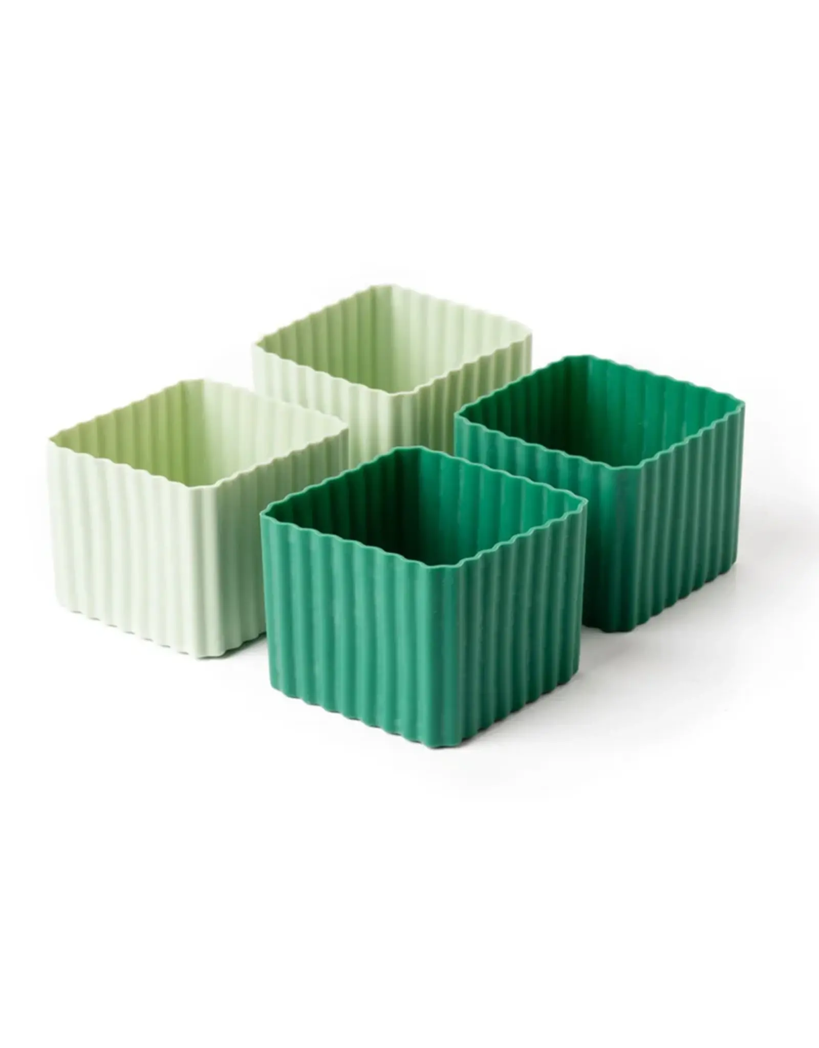 LEKKABOX Silicone Bento cups - set 4 - Forest