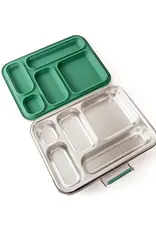 LEKKABOX Lekkabox Grande - RVS Lunchbox met 5 vakken - Forest