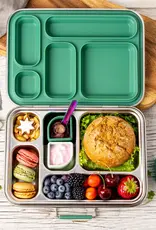 LEKKABOX Lekkabox Grande - RVS Lunchbox met 5 vakken - Forest