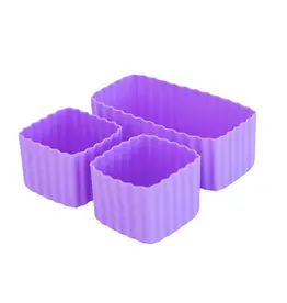 Montii Siliconen Bento Cups - Mix Set/3 - Dusk
