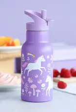 A Little Lovely Company RVS Drinkfles 350 ml - Unicorn Dreams