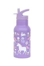 A Little Lovely Company RVS Drinkfles 350 ml - Unicorn Dreams