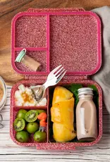 LEKKABOX Lekkabox Glamour Mini - Lunchbox met 3 vakken - Roze