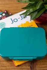 LEKKABOX Lekkabox Classic - Lunchbox met 4 vakken - Petrol