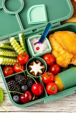 LEKKABOX Lekkabox Classic - Lunchbox met 4 vakken - Forest