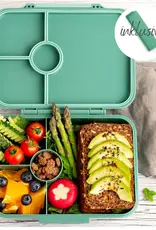 LEKKABOX Lekkabox Classic - Lunchbox met 4 vakken - Forest