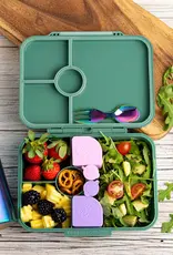 LEKKABOX Lekkabox Classic - Lunchbox met 4 vakken - Forest