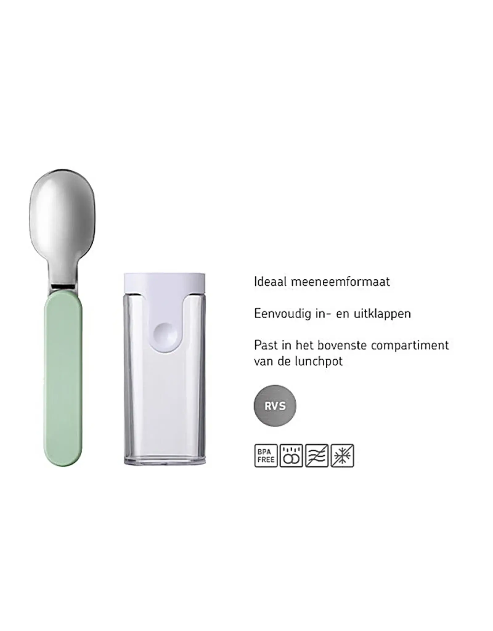 Mepal Vouwlepel Ellipse - Vivid Mauve