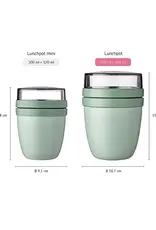 Mepal Lunchpot ellipse MINI - Nordic Blue