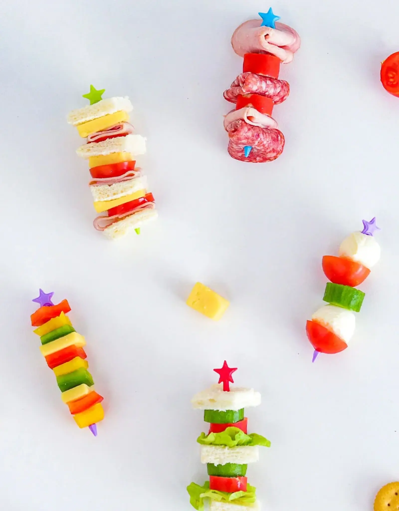 Lunch Punch Stix Lange prikkers - Ster Bright