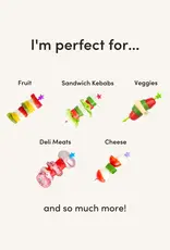 Lunch Punch Stix Lange prikkers - Ster Blush